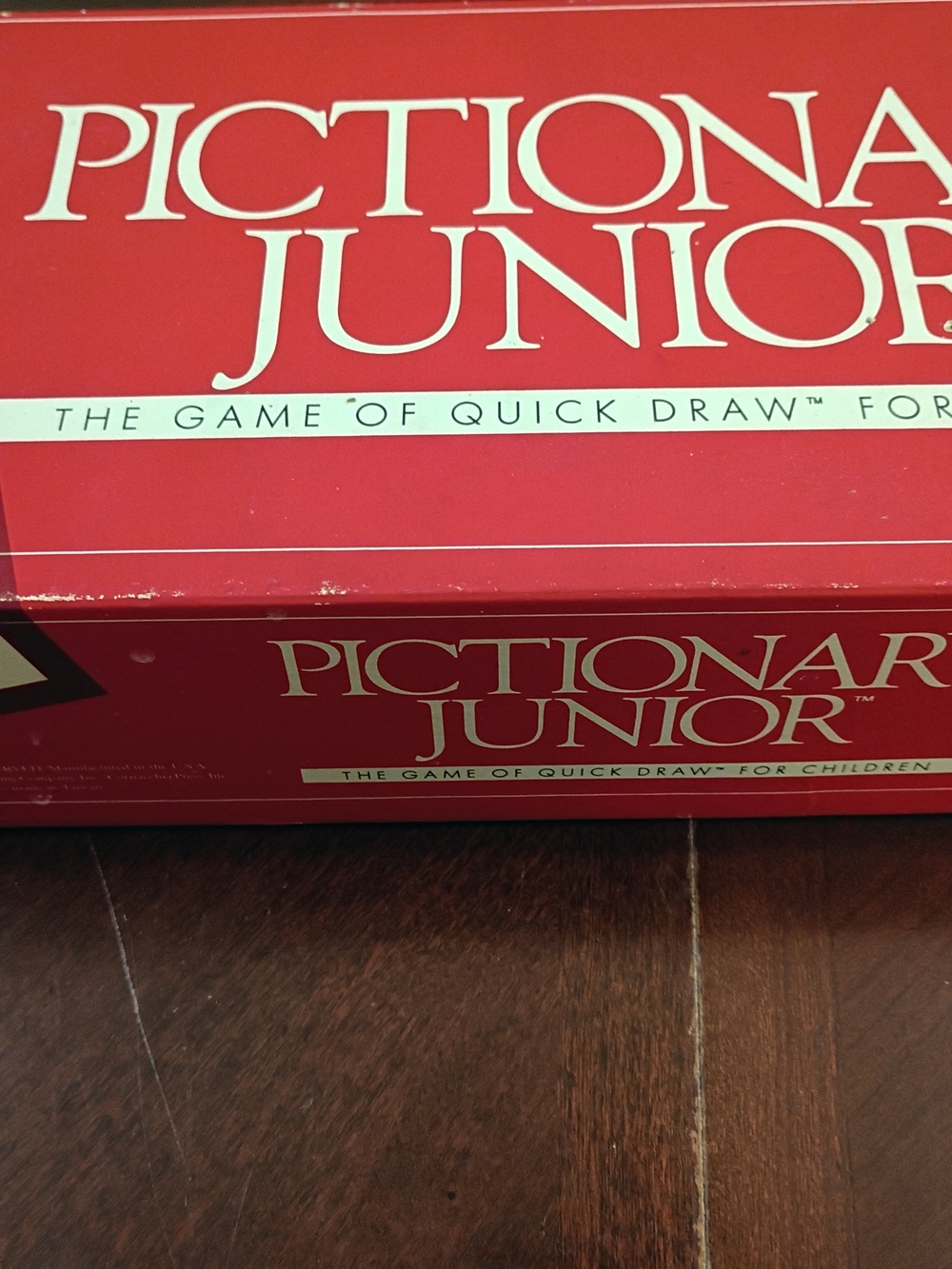Pictionary Junior Red Family Drawing Game by Pictionary